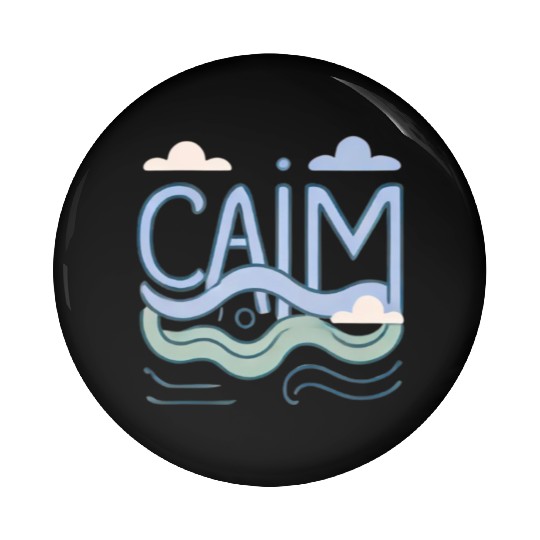 Calm: Peaceful and Minimalist Design Pin Buttons