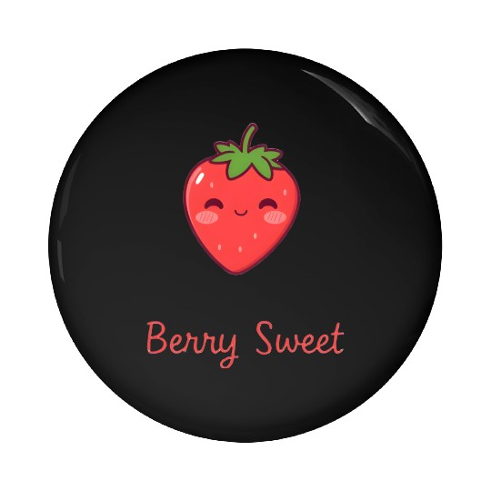 Berry Cute Strawberry Pin Buttons