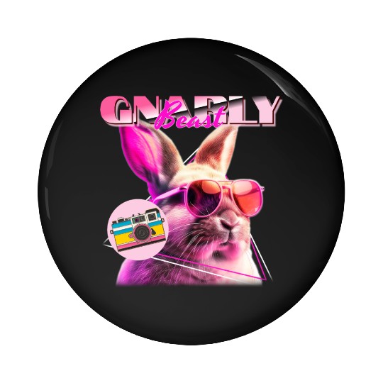 Hilarious "Gnarly Beast" – Cheers to Comedy Pin Buttons
