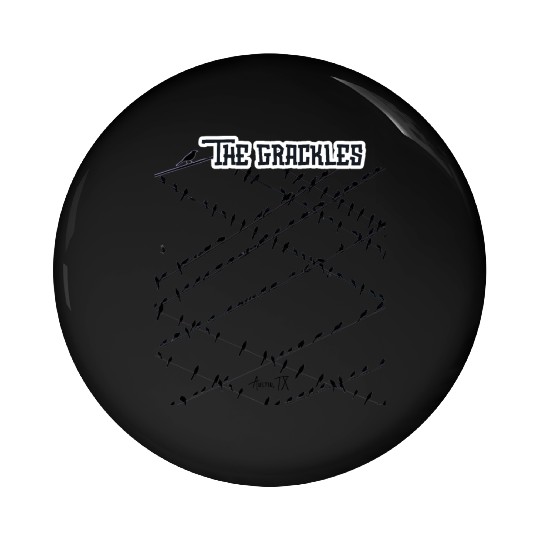 The Grackles : Austin, Texas Pin Buttons