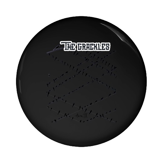 The Grackles : Austin, Texas Pin Buttons