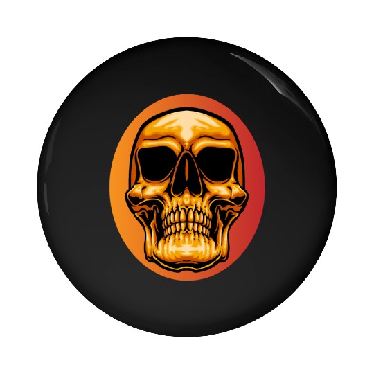 Halloween skull Novelty Skull Graphic design Pin Buttons