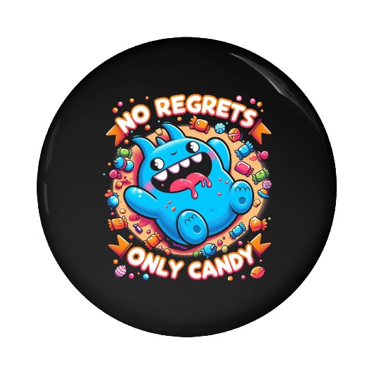 Stitch Halloween Disneyland No Regrets Only Candy Pin Buttons