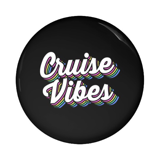 Family Vacation Trip Cousin Crew Cruise Vibes Pin Buttons