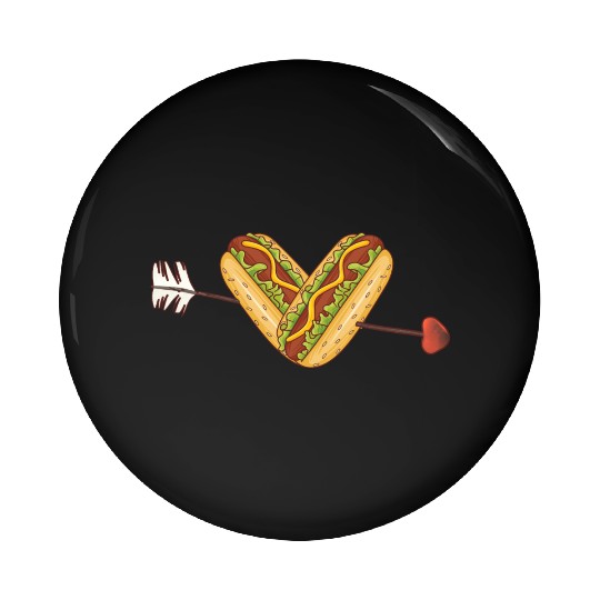 I Love Hotdog Contest Outfits Frankfurter BBQ Pin Buttons