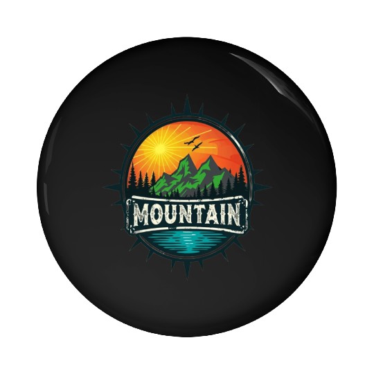 Sunrise Summit Pin Buttons