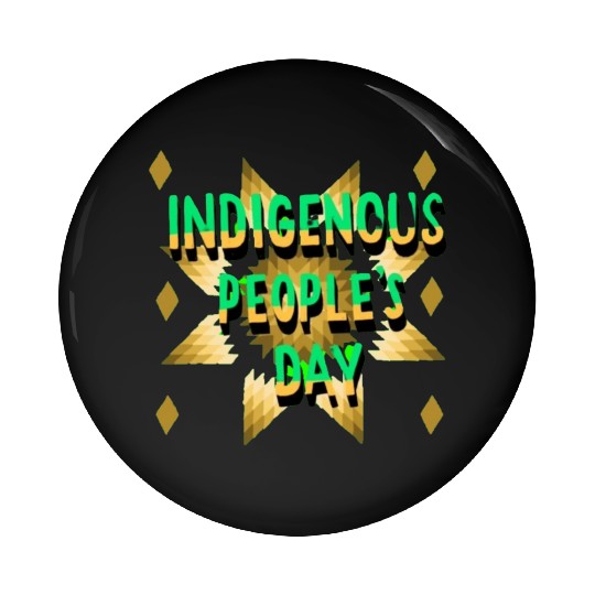 Indigenous People Logos Pin Buttons