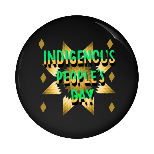 Indigenous People Logos Pin Buttons