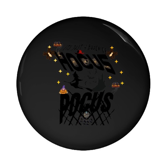 Hocus Pocus Halloween Pin Buttons for Women Fall Pin Buttons Sh