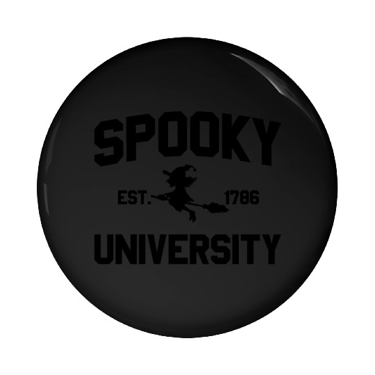 Spooky University Established 1786 Witch U Spookys Pin Buttons