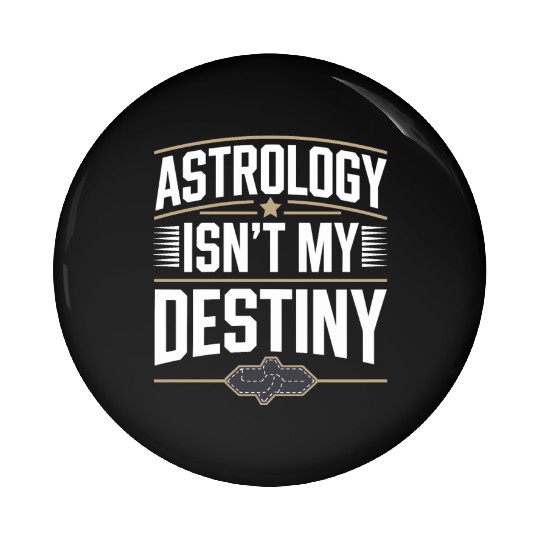 Astrology Skeptic Critical Thinking Pin Buttons