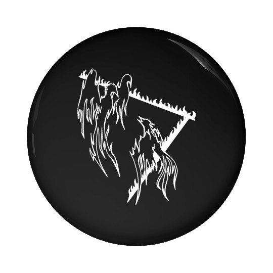 Phoenix bird Pin Buttons