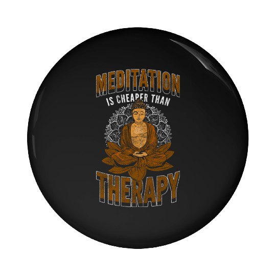 Yoga Self-Care Hindu Pin Buttons