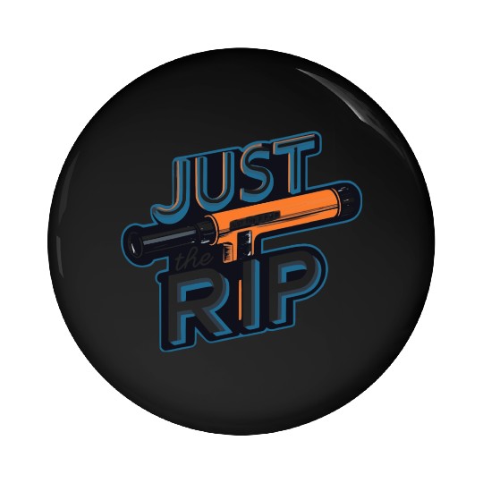 Just the Rip – Vintage welder sticker Pin Buttons