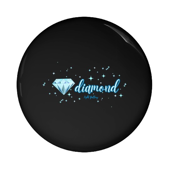 Diamond gemstone jewel Pin Buttons