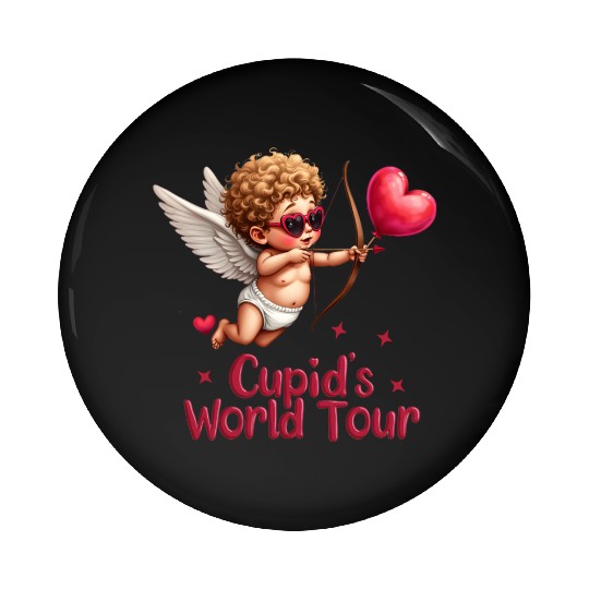 Cupid world tour Pin Buttons