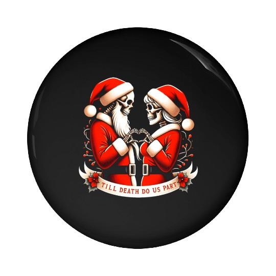 Till Death Do Us Part Pin Buttons