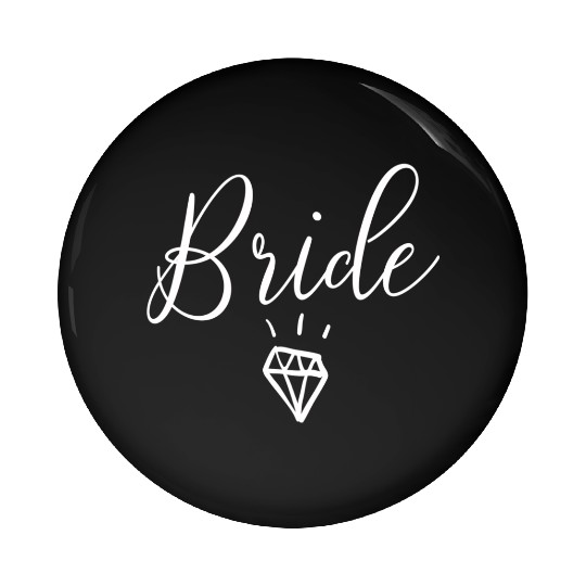 Bride Wedding Engagement Bachelorette Party Pin Buttons
