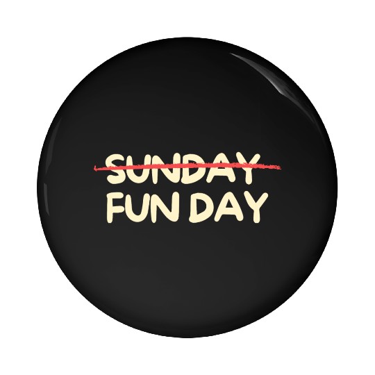 Sunday:- Funday Pin Buttons