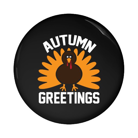 Grateful Hearts, Autumn Blessings Pin Buttons