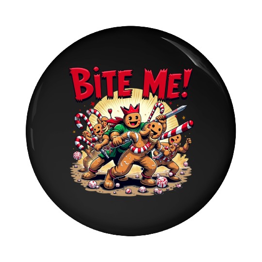 Cookie Combat Pin Buttons