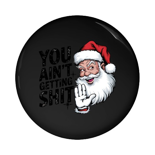 Santa Claus Christmas, Merry Christmas Pin Buttons