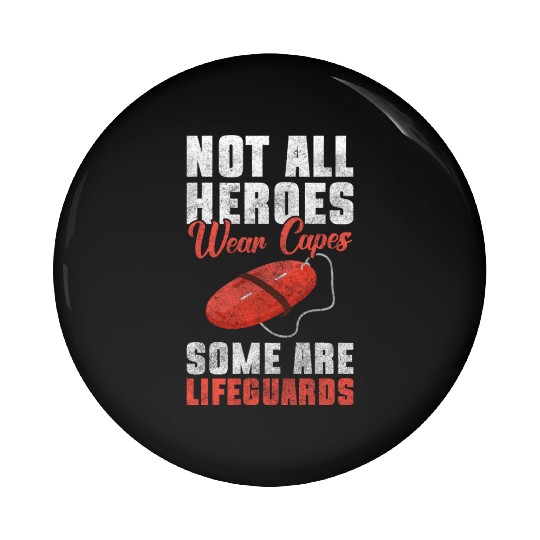 Lifeguard Sea Rescue Lifeguard Pin Buttons