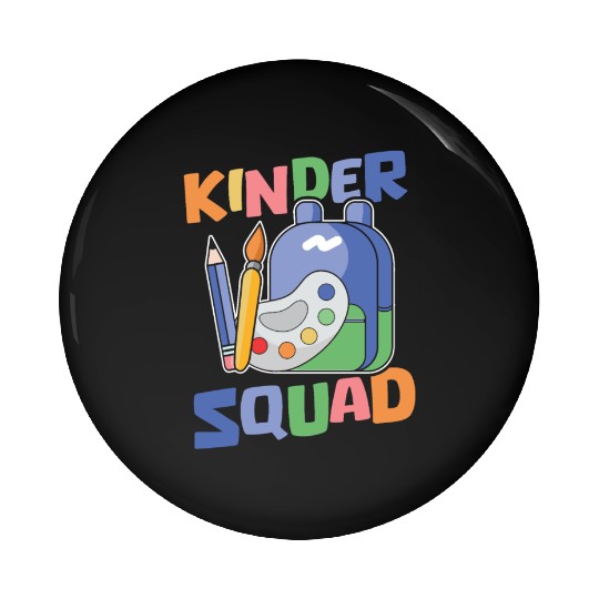 Elementary Teacher Squad Pin Buttons