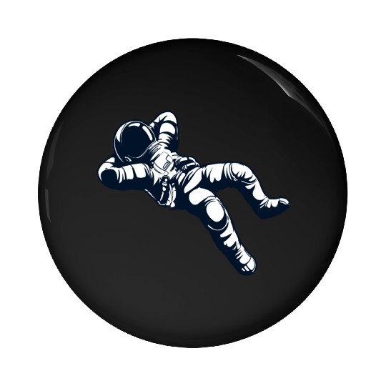 Relax Among the Stars: Astronaut Pin Buttons