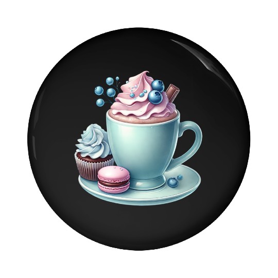 Christmas ice cream, Merry Christmas Pin Buttons