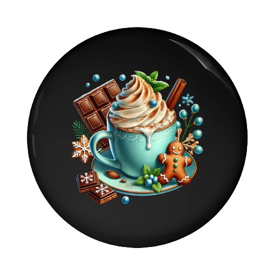 Christmas ice cream, Coquette Chistmas Pin Buttons