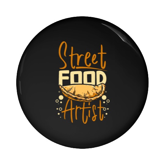 Street food artist Empanadas maker Pin Buttons