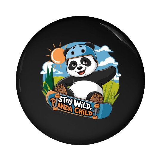 Panda Love and Adorable Designs Pin Buttons