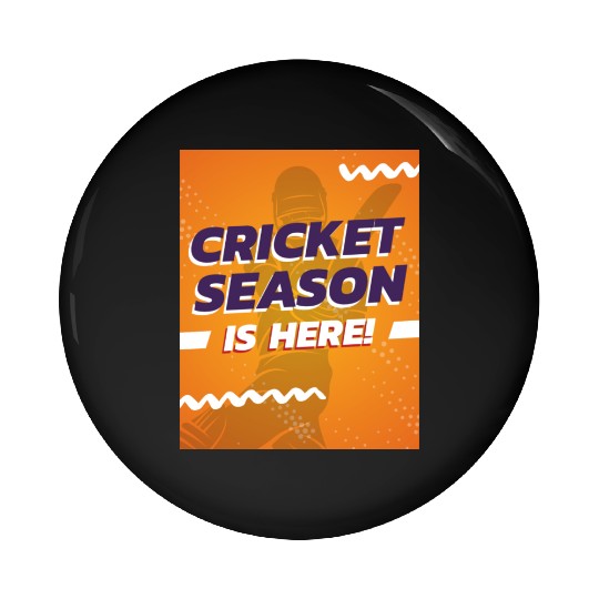 CRICKET 2025 Pin Buttons