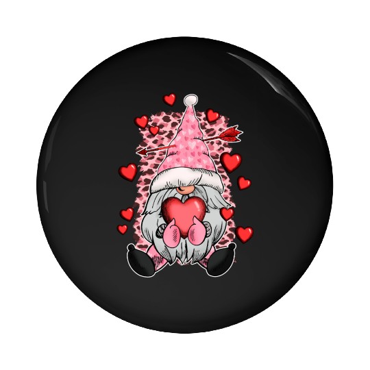 Gnomes Valentines Revelin Pin Buttons