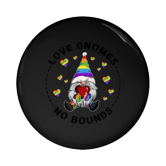 Gnomes Valentines Revelin Pin Buttons