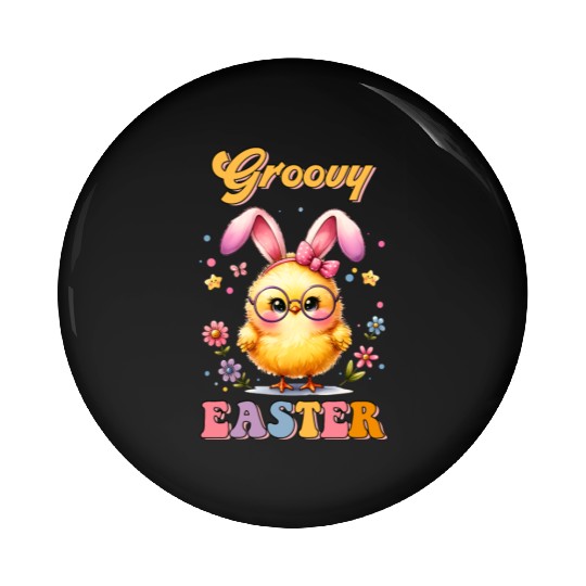 Happy Easter Day, Cute Easter Pin Buttons