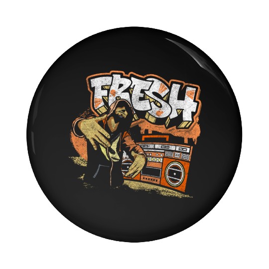 Spray Can Subway Streetwear Striking Pin Buttons
