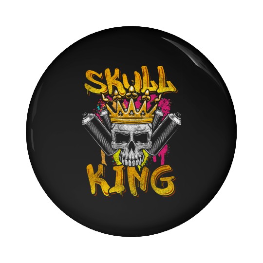 Spray Can Subway House Neon Pin Buttons