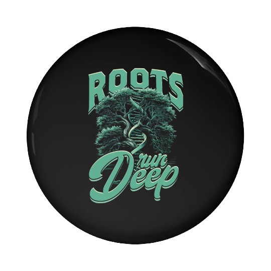 Genealogy Genealogist Roots Run Deep Pin Buttons