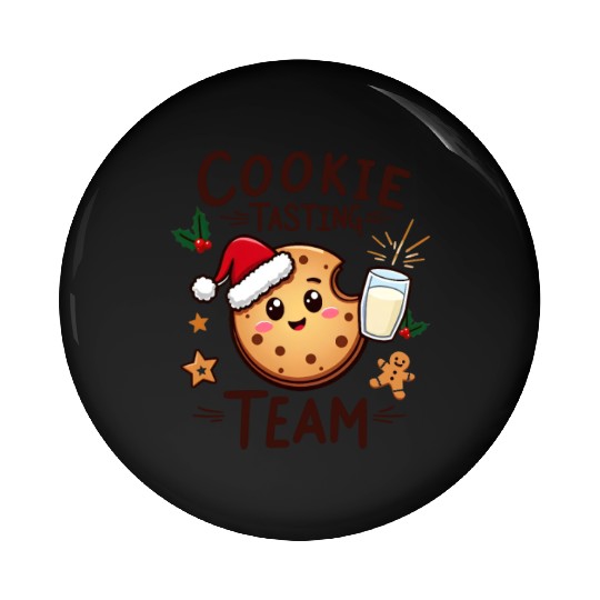 Cookie Tasting Team Pin Buttons