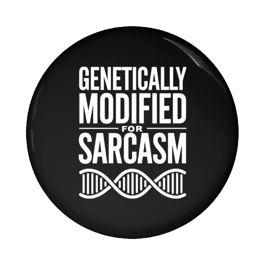 Sarcastic Genealogy DNA Test Genetics Biologist Pin Buttons