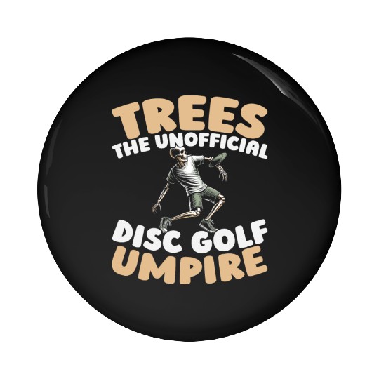 Disc Golf Frisbee Golf Tree Pin Buttons