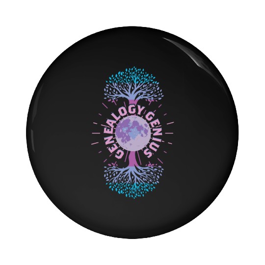 Genealogy Genealogist Ancestry Pin Buttons