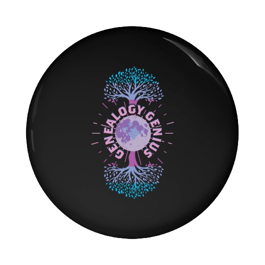 Genealogy Genealogist Ancestry Pin Buttons