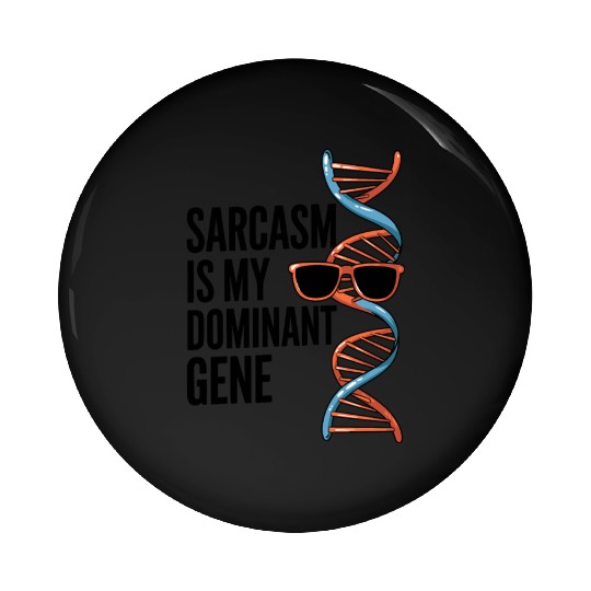 Sarcastic Genealogy DNA Test Genetics Biologist Pin Buttons