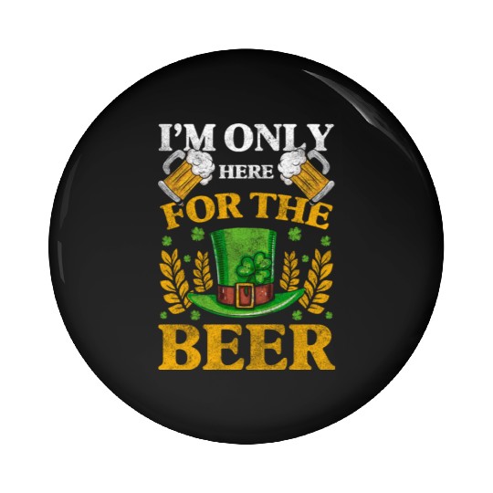 Pub Shamrock Pot World Tour Pin Buttons