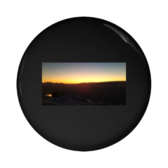 Palmer Station Sunrise Antarctica Gift. Pin Buttons