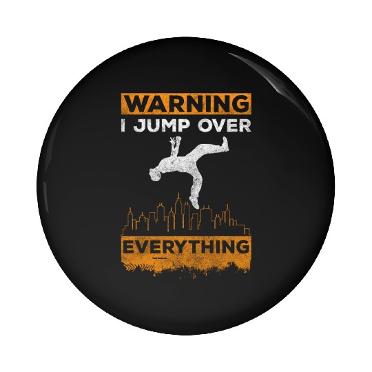 Freerunning Jumping Courageous Fast Pin Buttons