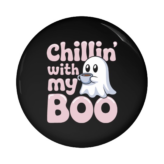 Paranormal Comedy Funny Ghost Humor Lighthearted Pin Buttons